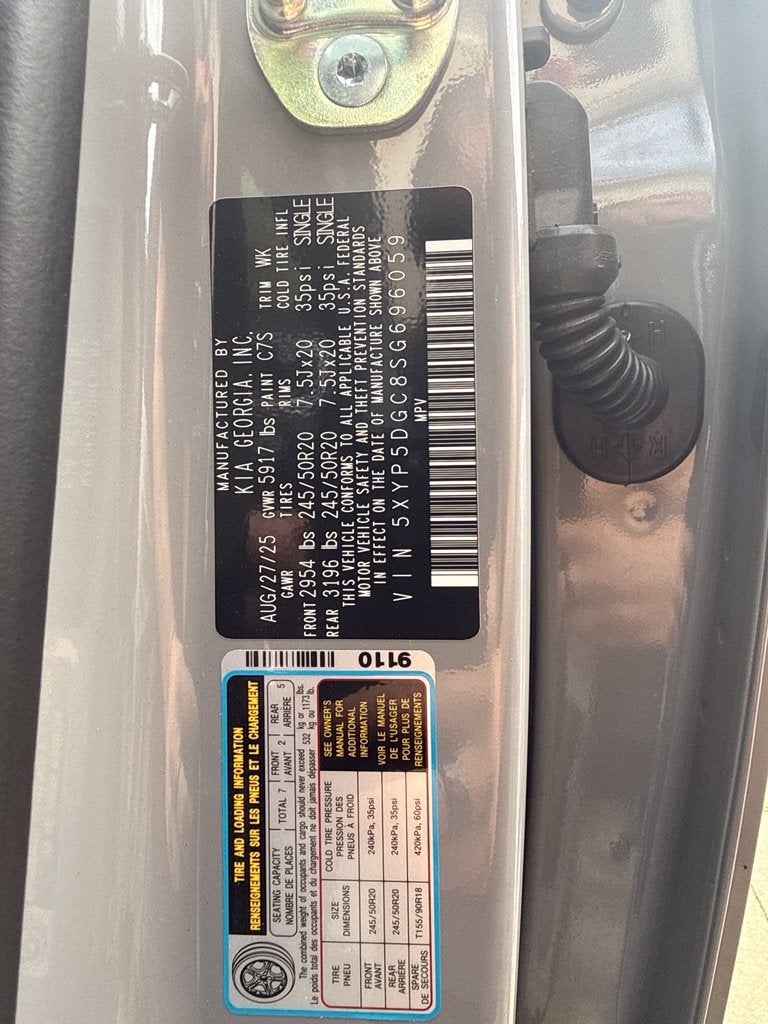 2025 Kia Telluride SX-Prestige X-Line ONE OWNER / SUNROOF / LEATHER / 3RD ROW