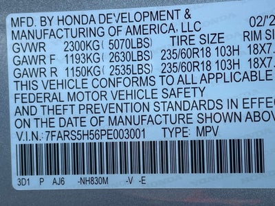 2023 Honda CR-V Hybrid Sport MOONROOF / HEATED SEATS