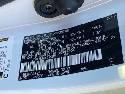 2020 Toyota 4Runner TRD Pro 4X4 / HEATED SEATS / MOONROOF