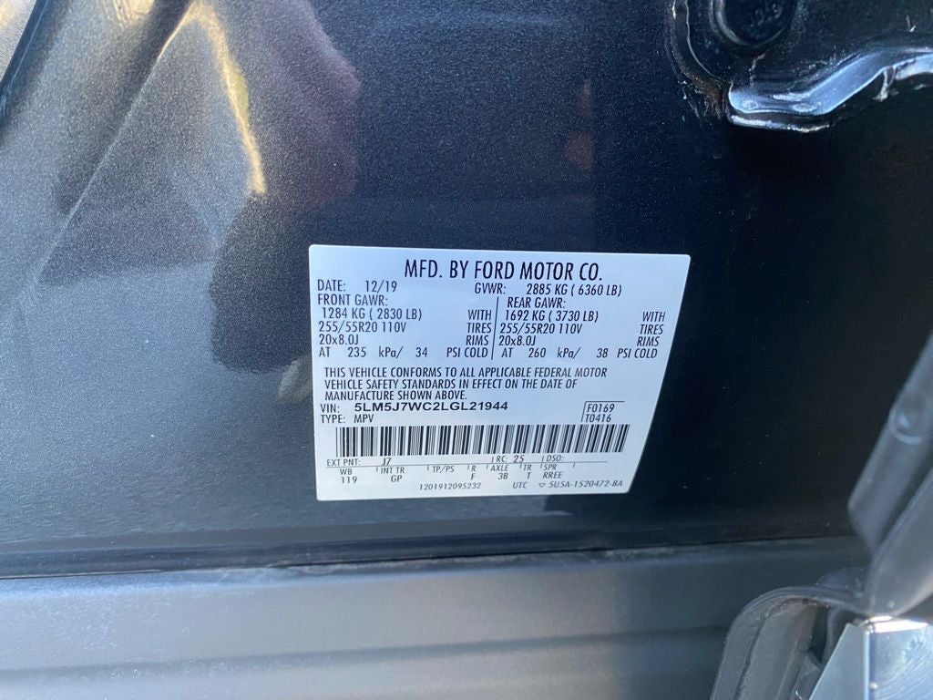 2020 Lincoln Aviator Reserve