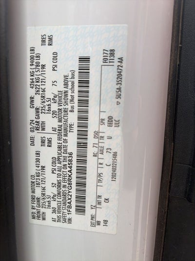 2024 Ford Transit-350 XLT