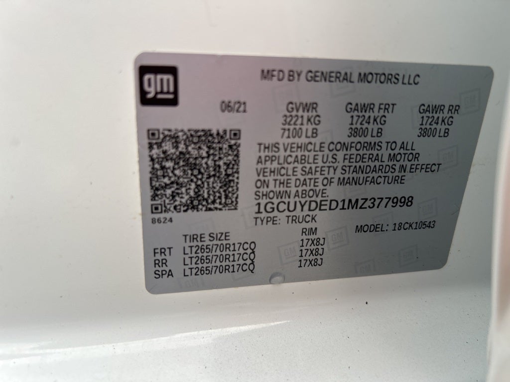 2021 Chevrolet Silverado 1500 LT LT1