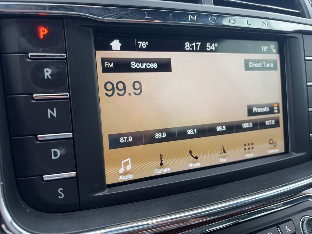 2018 Lincoln Continental Select