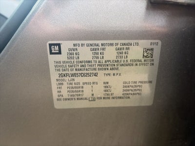2012 GMC Terrain SLT-2