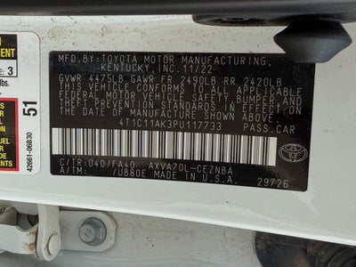 2023 Toyota Camry LE
