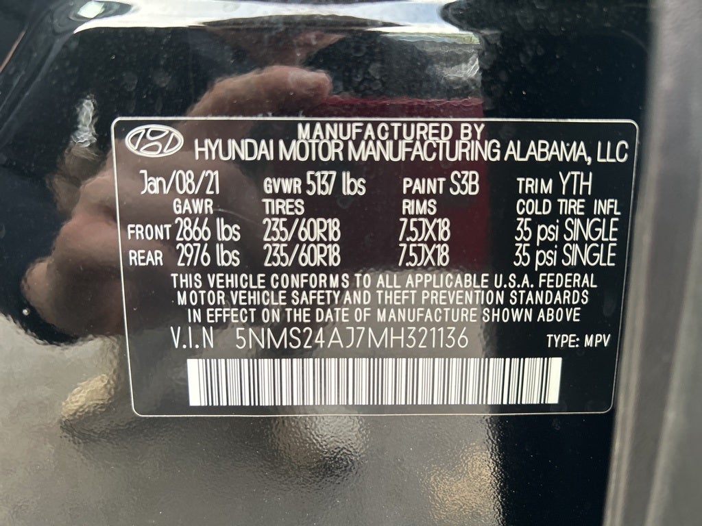 2021 Hyundai SANTA FE SEL