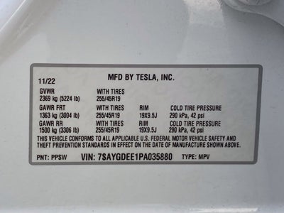 2023 Tesla Model Y Long Range