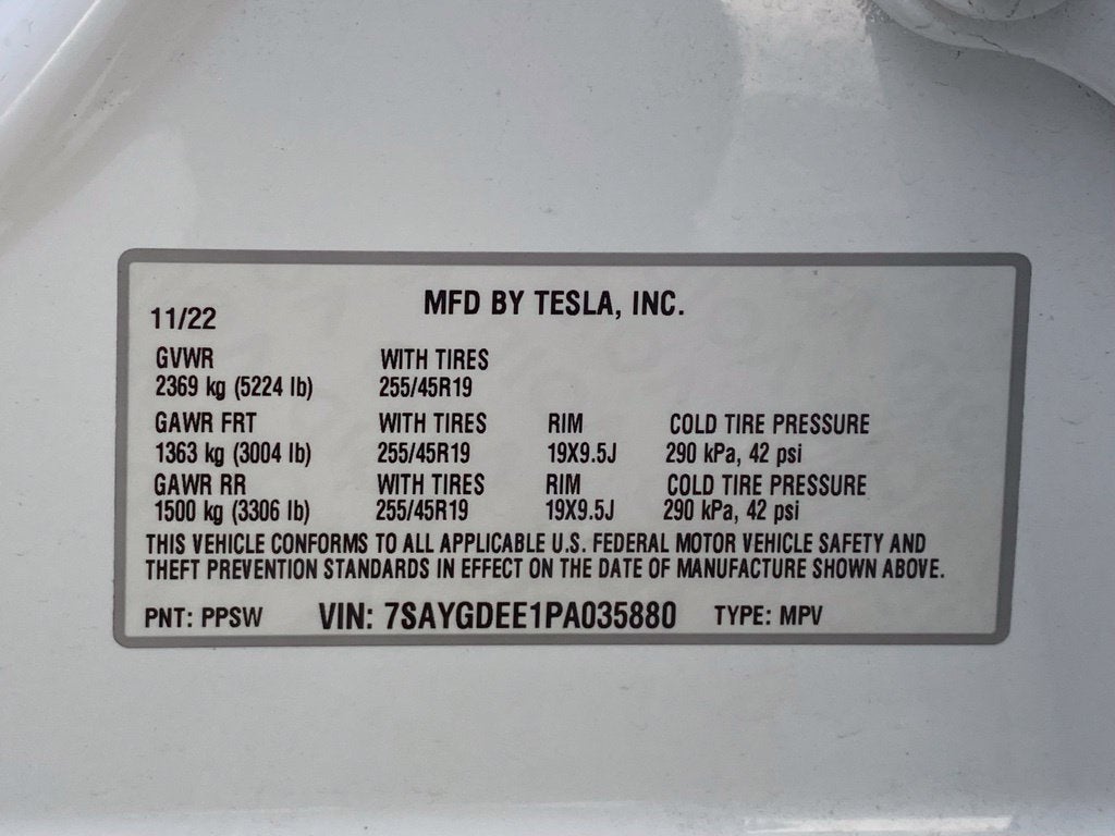 2023 Tesla Model Y Long Range