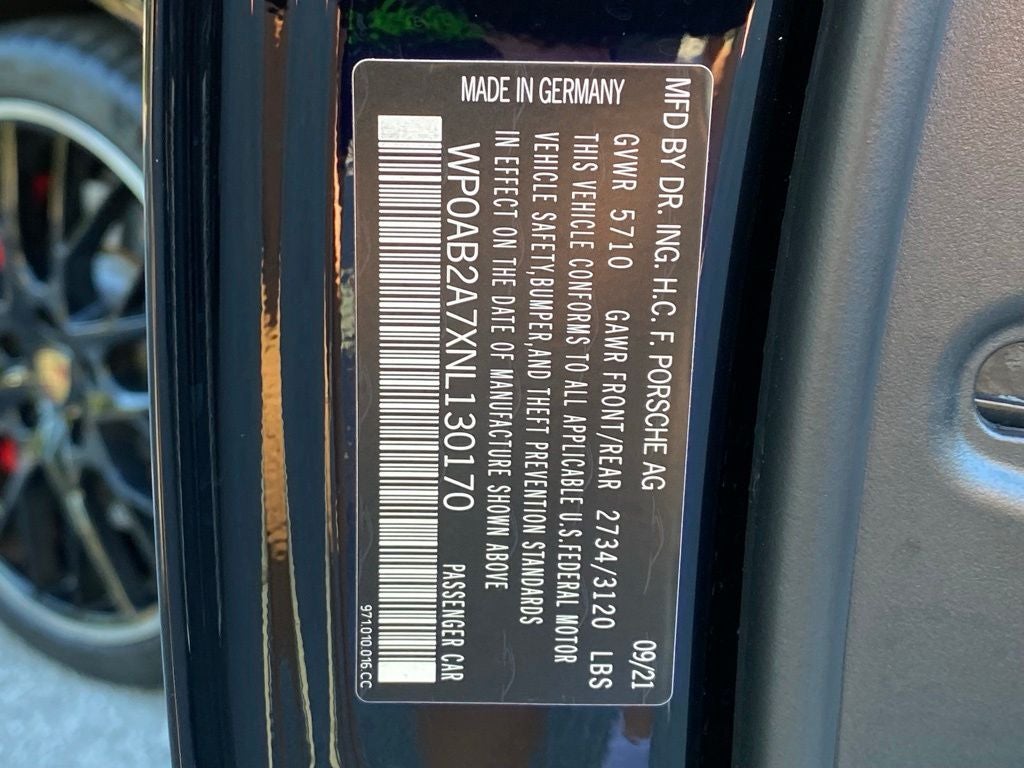2022 Porsche Panamera 4S