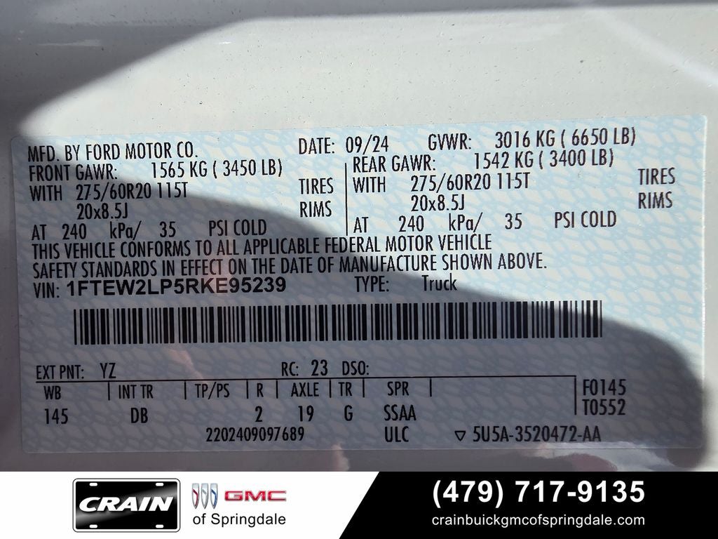 2024 Ford F-150 STX STX Black Appearance Package
