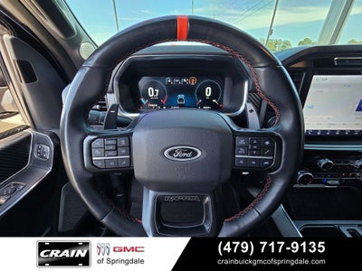 2023 Ford F-150 Raptor TWIN PANEL ROOF GRAFICS DELETED BEAD LOCK WHEELS