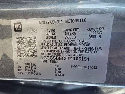 2023 Chevrolet Colorado Work Truck