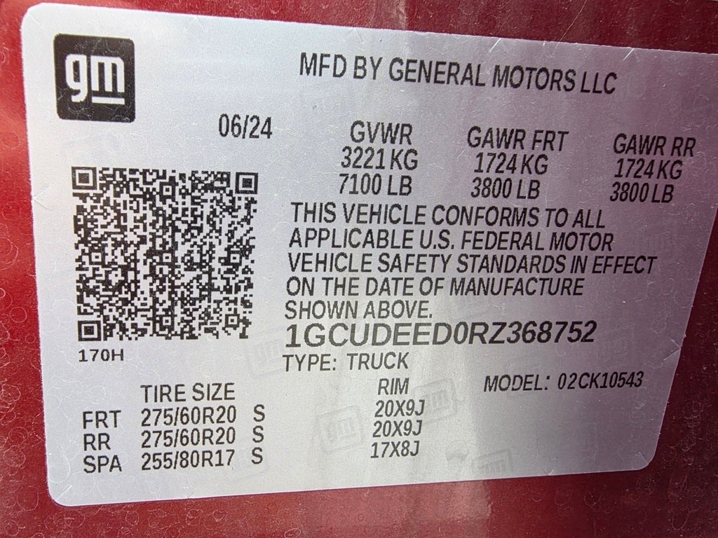 2024 Chevrolet Silverado 1500 RST