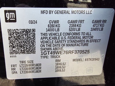 2024 GMC Sierra 3500HD Denali