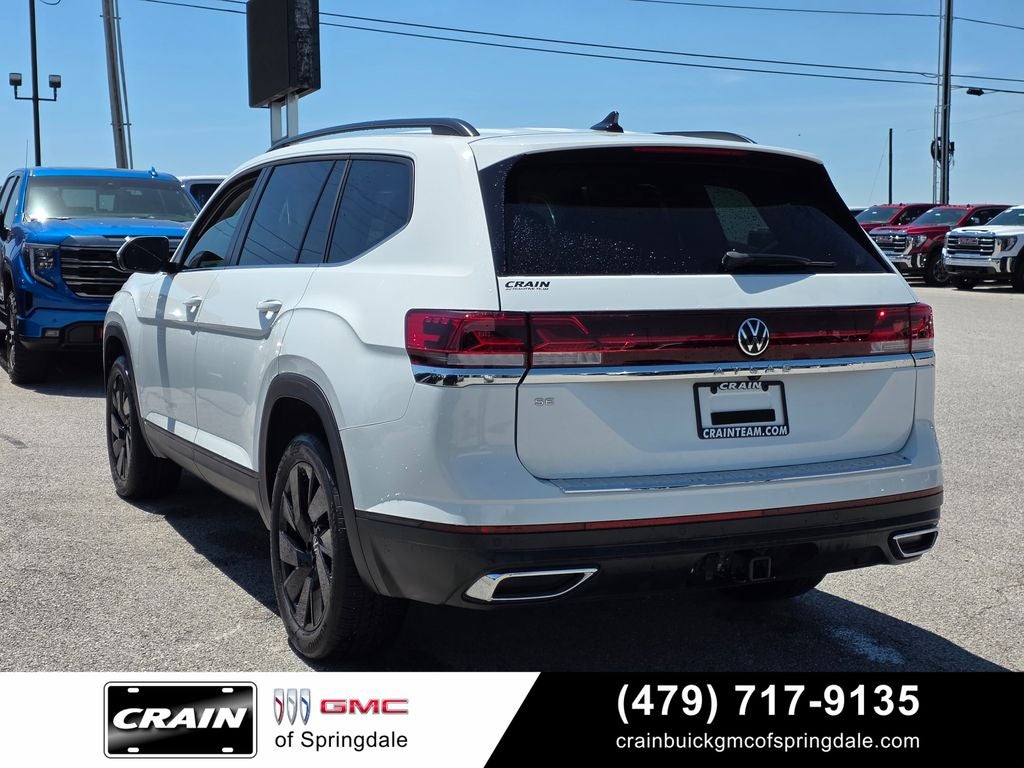 2024 Volkswagen Atlas 2.0T SE w/Technology BLACK WHEEL PACKAGE