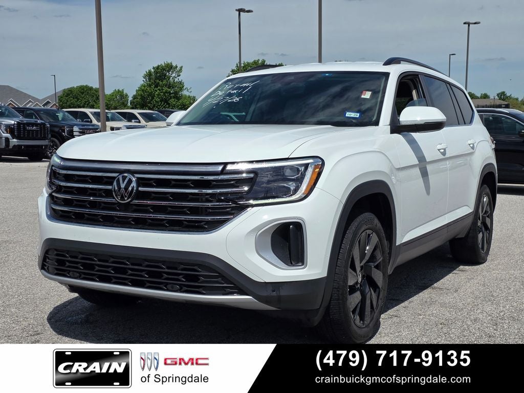 2024 Volkswagen Atlas 2.0T SE w/Technology BLACK WHEEL PACKAGE