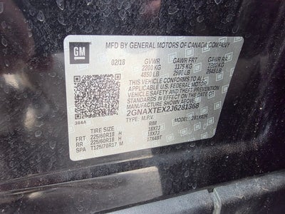 2018 Chevrolet Equinox LT