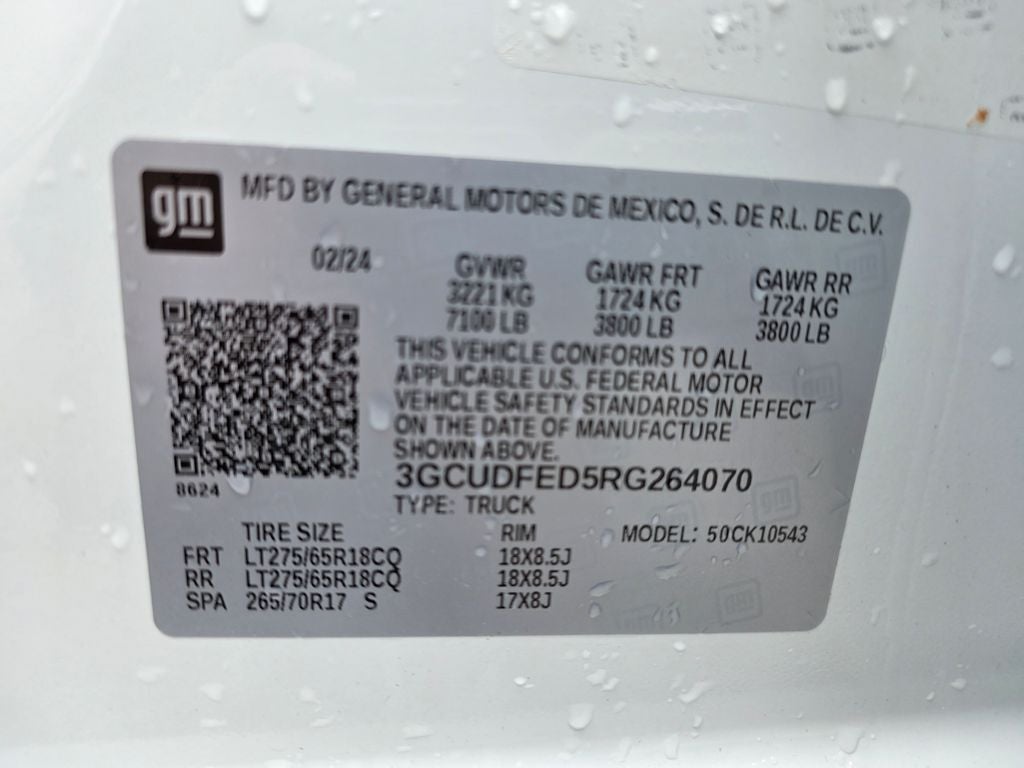 2024 Chevrolet Silverado 1500 LT Trail Boss