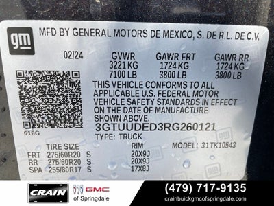 2024 GMC Sierra 1500 SLT