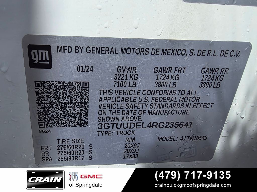 2024 GMC Sierra 1500 SLT