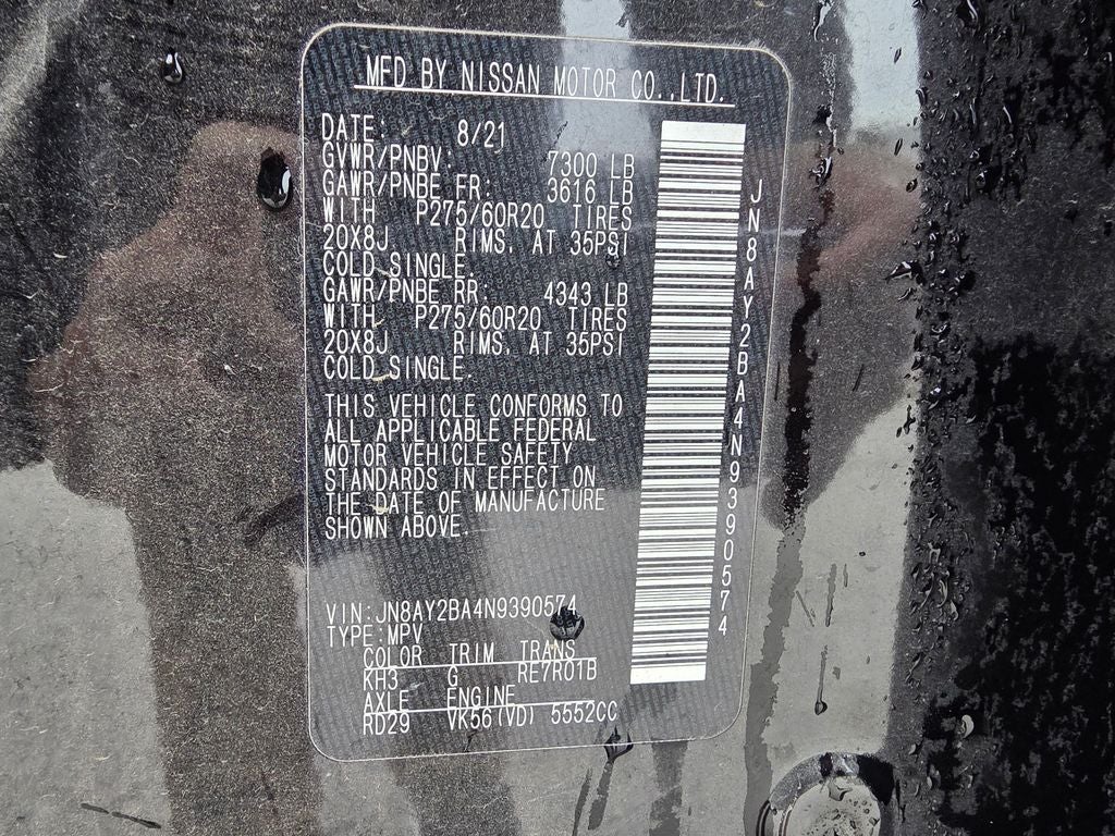 2022 Nissan Armada SL