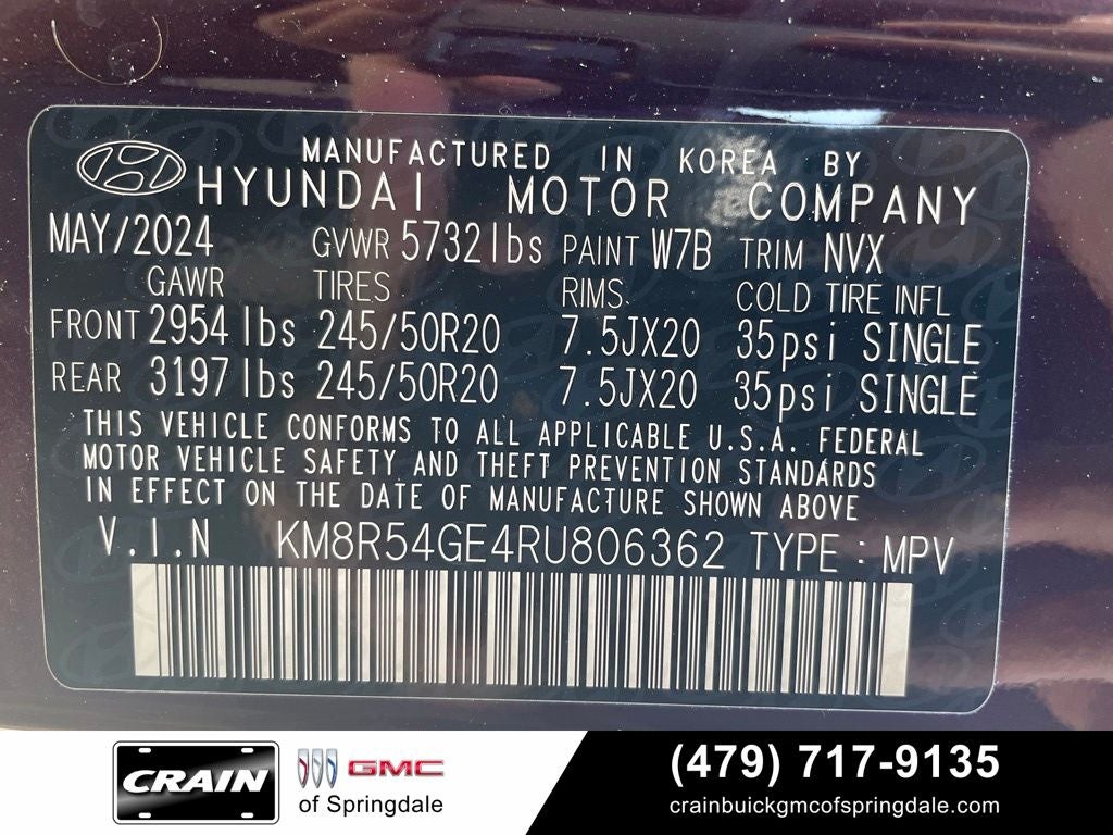 2024 Hyundai PALISADE Limited