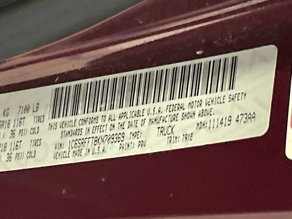 2019 RAM 1500 Big Horn/Lone Star