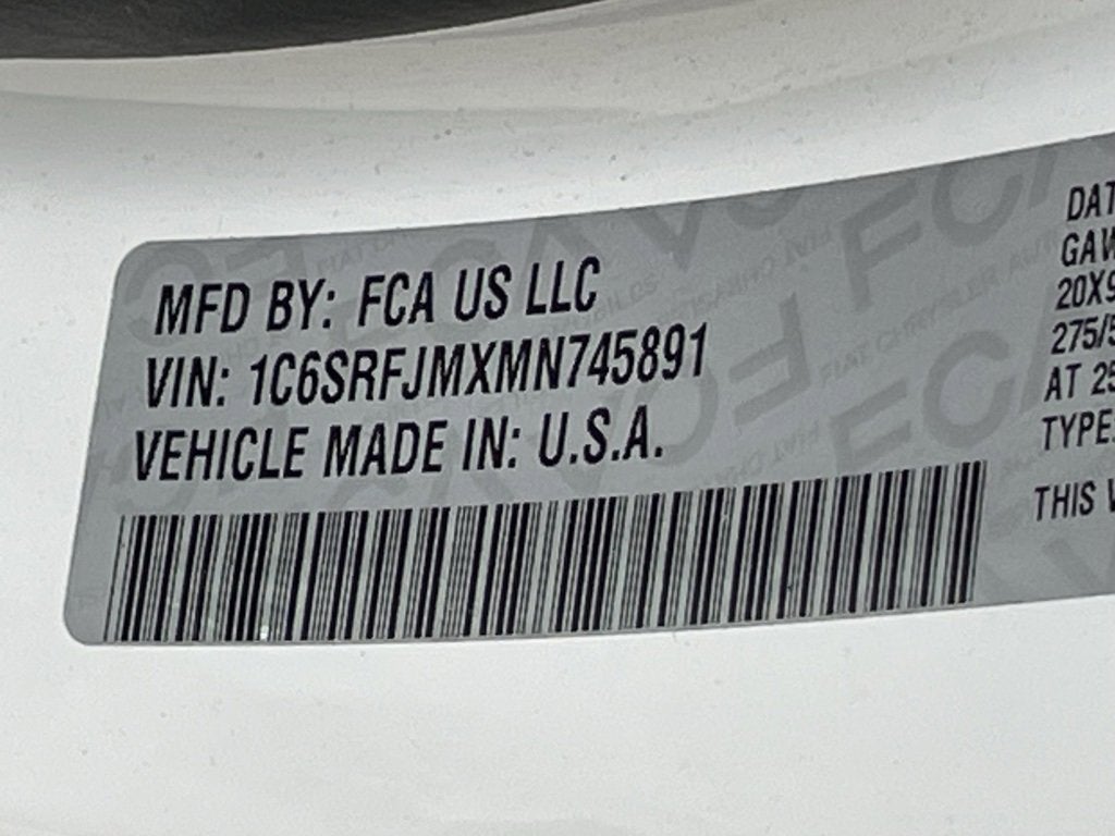 2021 RAM 1500 Laramie