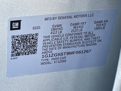 2021 Chevrolet Malibu RS