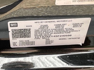 2025 GMC Sierra 2500 HD Denali Ultimate