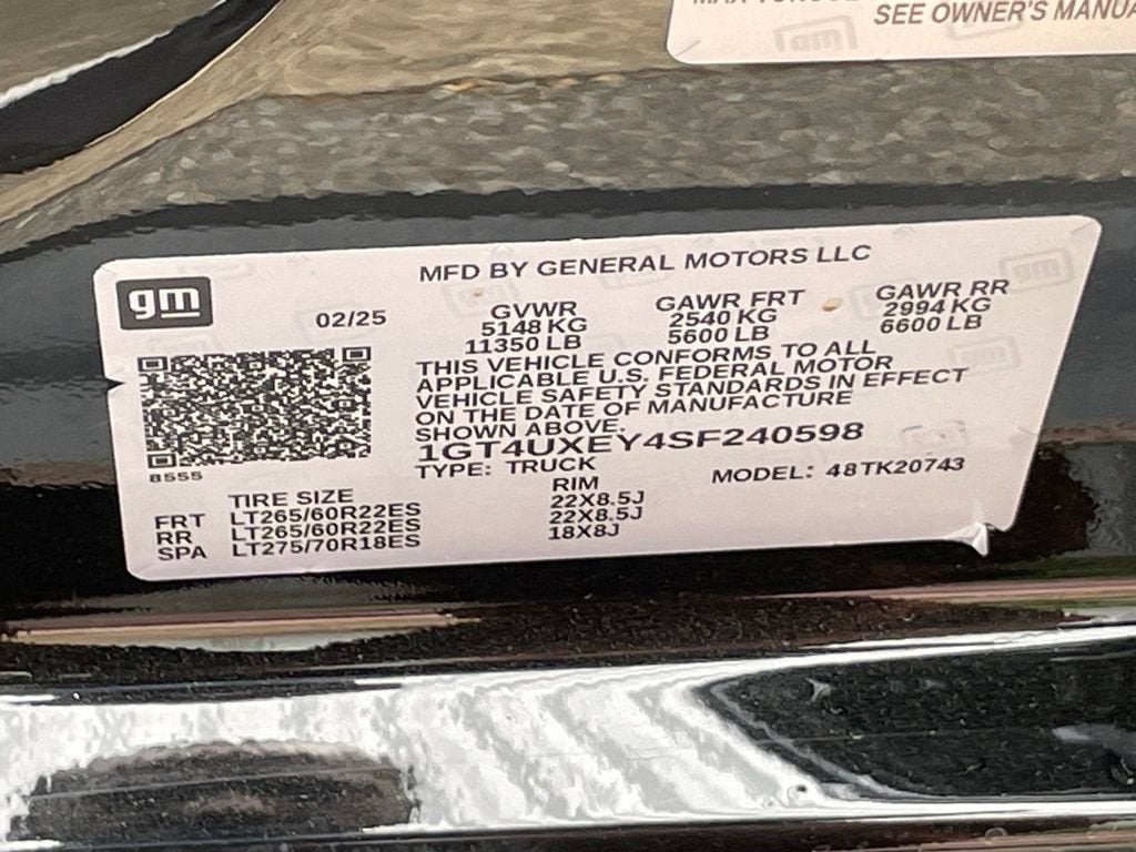 2025 GMC Sierra 2500 HD Denali Ultimate