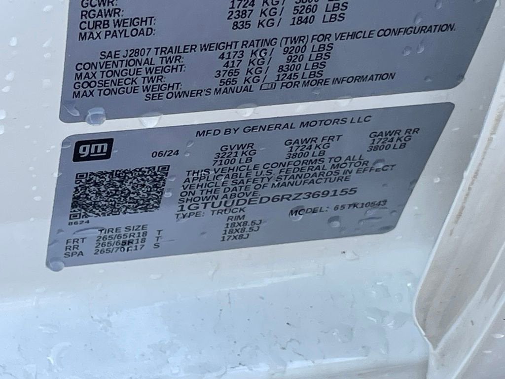 2024 GMC Sierra 1500 SLT