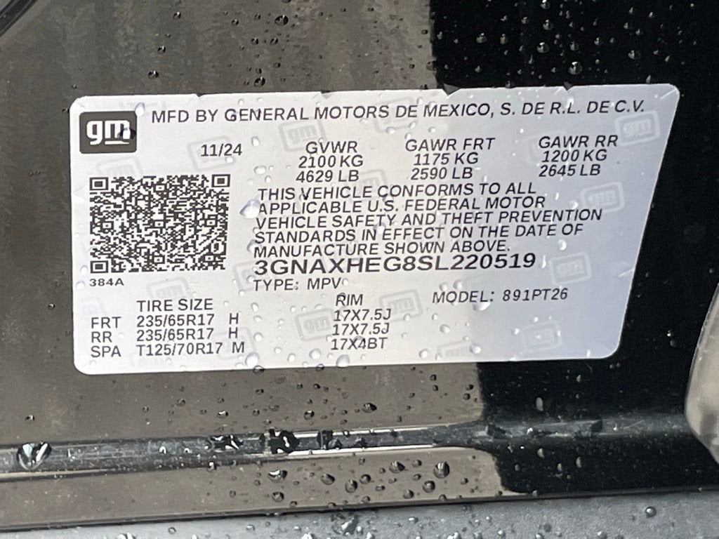 2025 Chevrolet Equinox LT