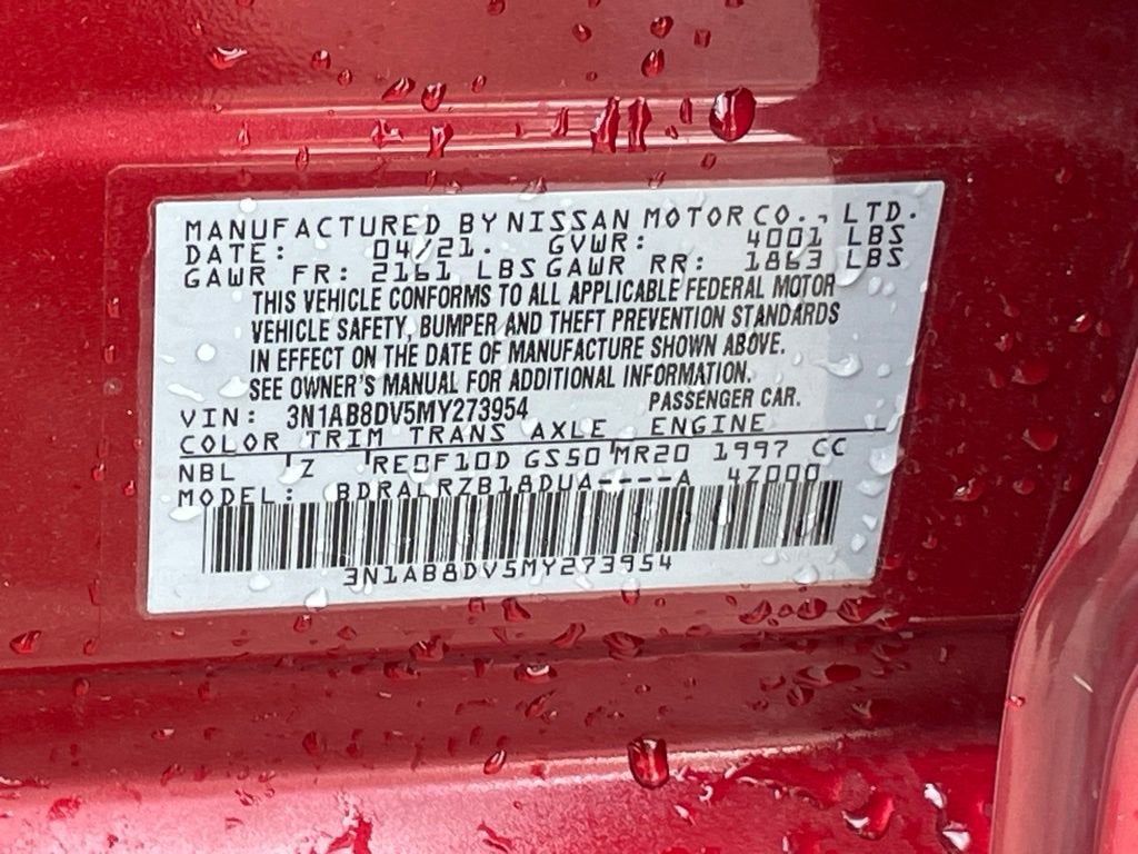 2021 Nissan Sentra SR