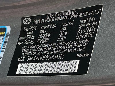 2025 Hyundai TUCSON SEL