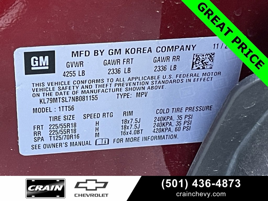 2022 Chevrolet Trailblazer RS