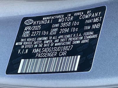 2025 Hyundai ELANTRA SEL Convenience