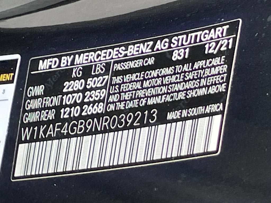 2022 Mercedes-Benz C-Class C 300