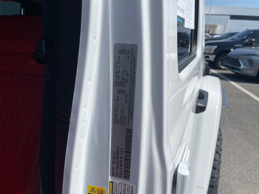 2021 Jeep Wrangler Unlimited Rubicon 392