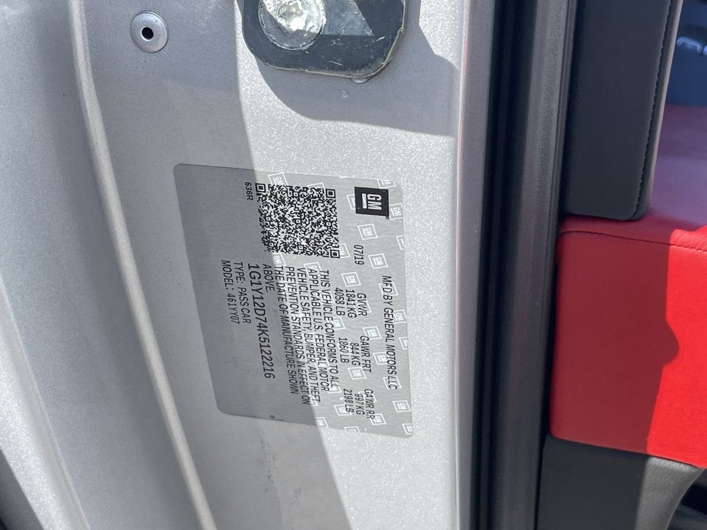 2019 Chevrolet Corvette Grand Sport Grand Sport 3LT