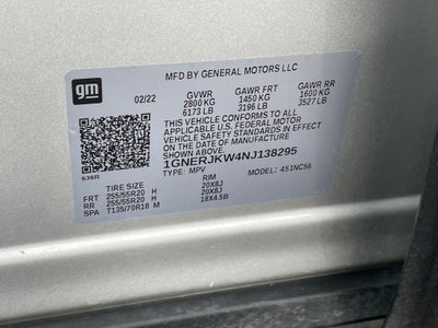 2022 Chevrolet Traverse RS