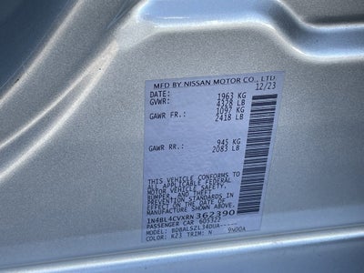 2024 Nissan Altima 2.5 SR