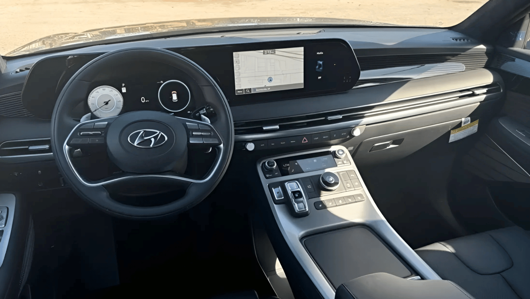 Interior View of the 2025 Hyundai Palisade