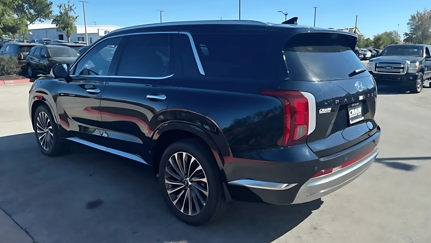 Rear View of the 2025 Hyundai Palisade