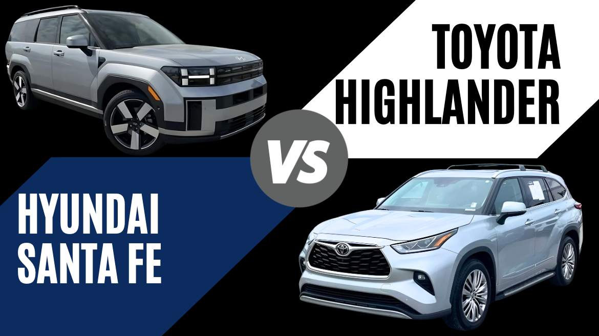 2024 Hyundai Santa Fe vs 2024 Toyota Highlander