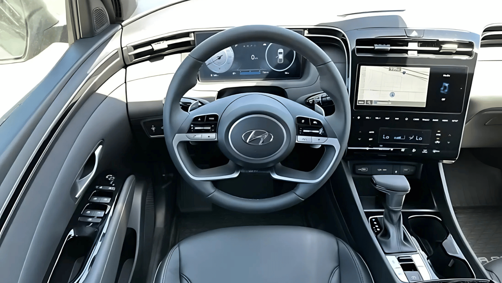 Interior View of the 2025 Hyundai Santa Cruz