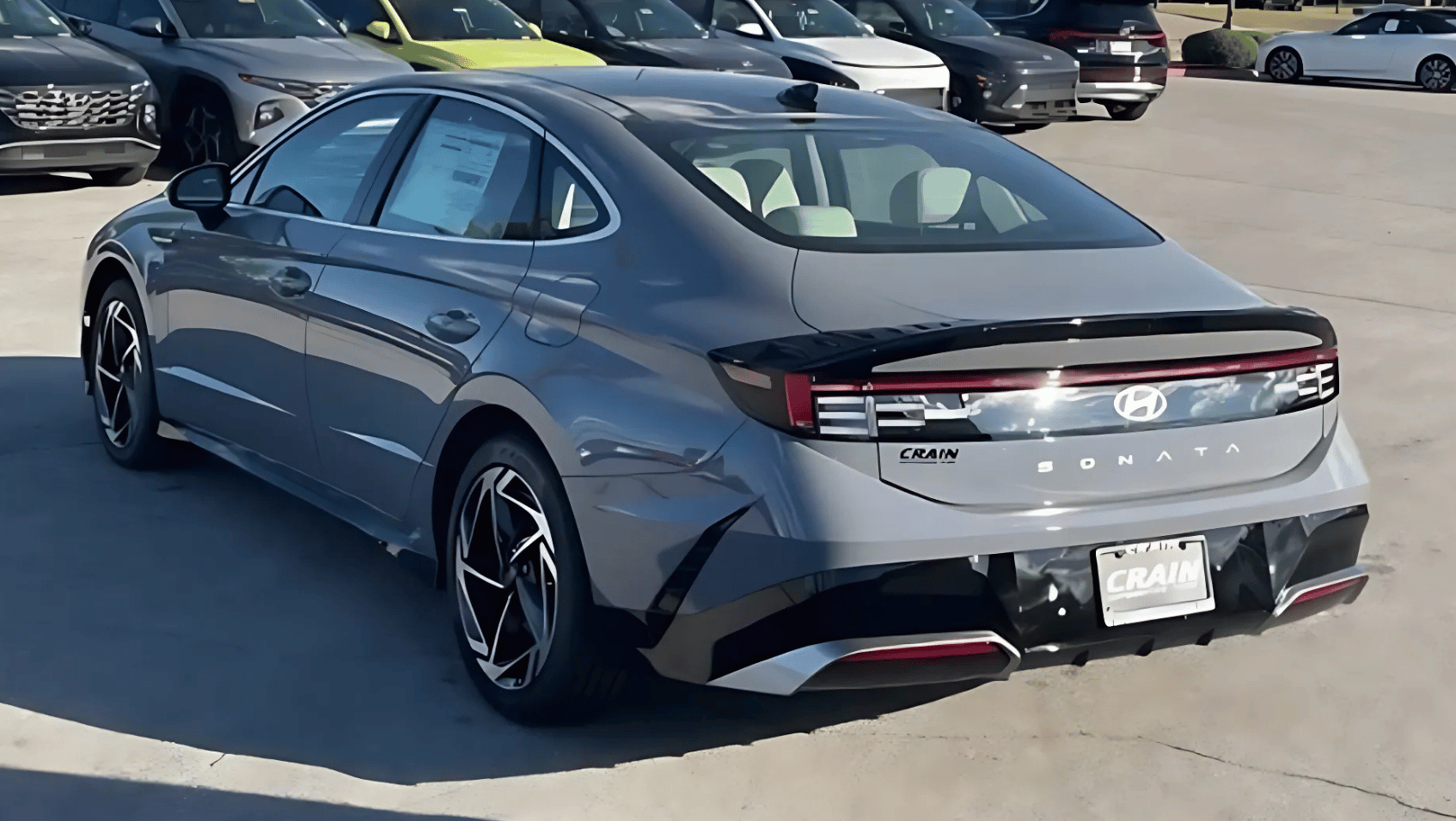Side View of the 2025 Hyundai Sonata