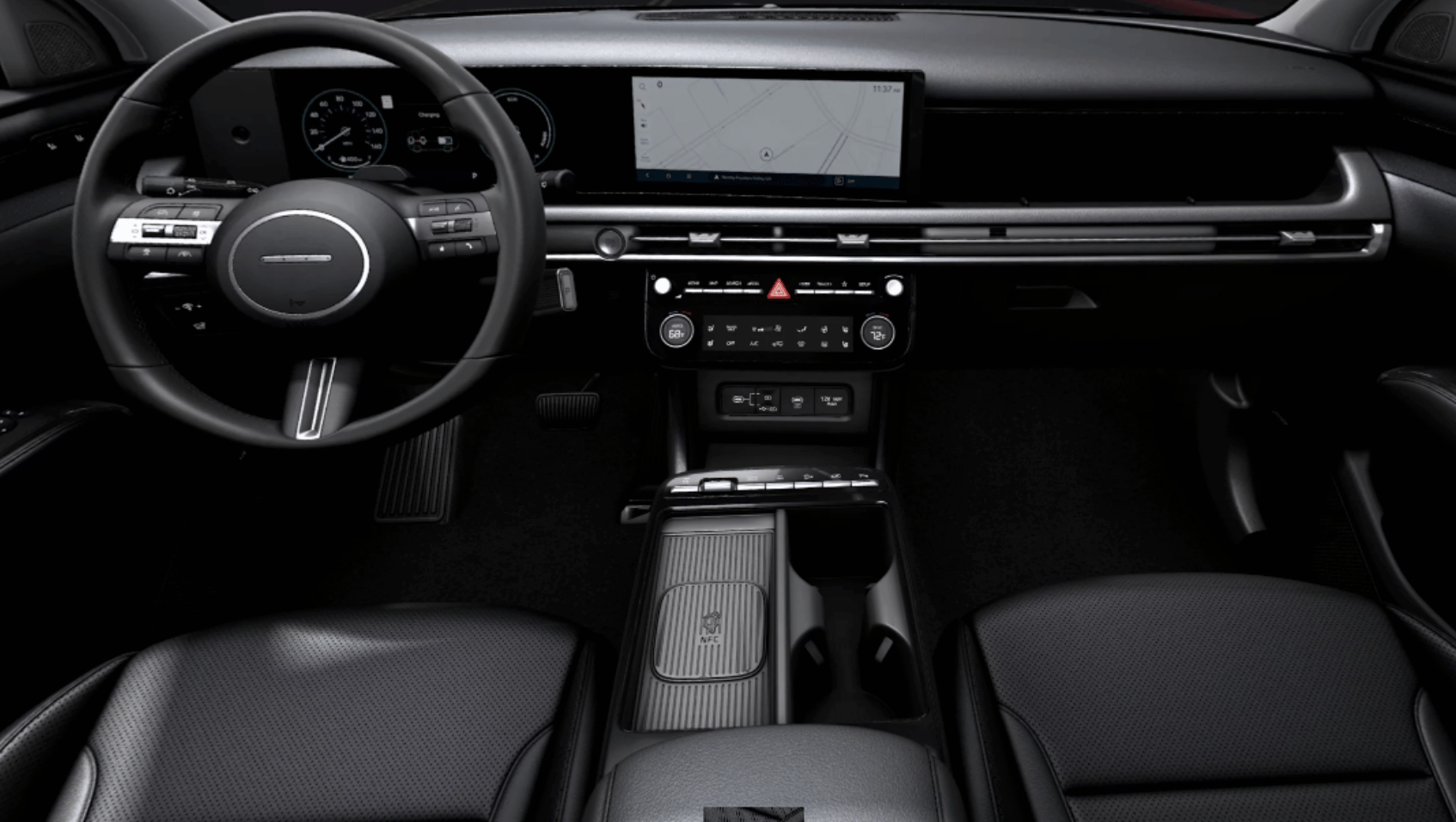 Interior View of the 2025 Hyundai Tucson PHEV